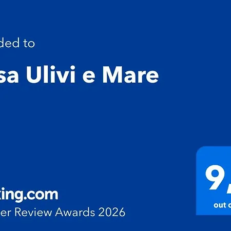 Villa Casa Ulivi E Mare